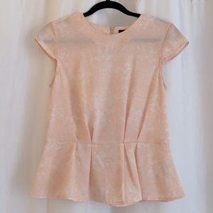 H&M Floral Peplum Top